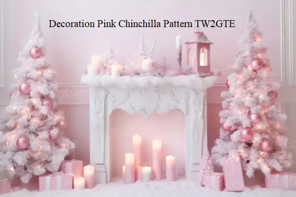 Decoration Pink Chinchilla Pattern TW2GTE: Unleash Elegance in Your Home Décor Decoration Pink Chinchilla Pattern TW2GTE